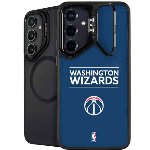 NBA Washington Wizards Standard - Blue Galaxy S24 FE Kickstand Case